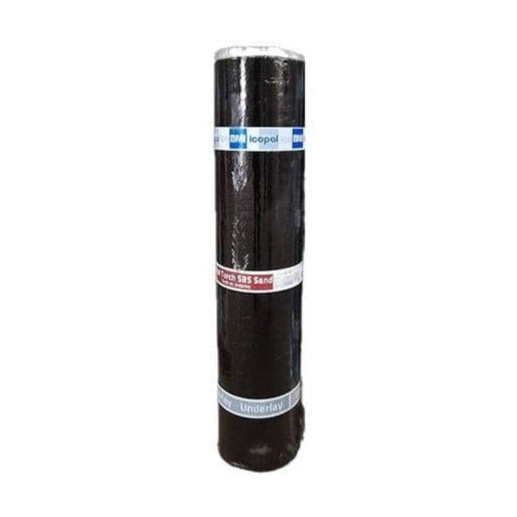 Universal Felt-Torch-on SBS Underlay Film / Sand - 16m x 1m - JJ Building Materials