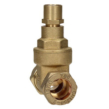 V&G Compression 15mm Lockshield Gate Valve