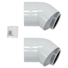 Vaillant 80/125 45 Degree Flue Bends (Pack Of 2) - JJ Building Materials
