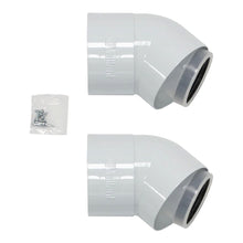 Vaillant 80/125 45 Degree Flue Bends (Pack Of 2) - JJ Building Materials
