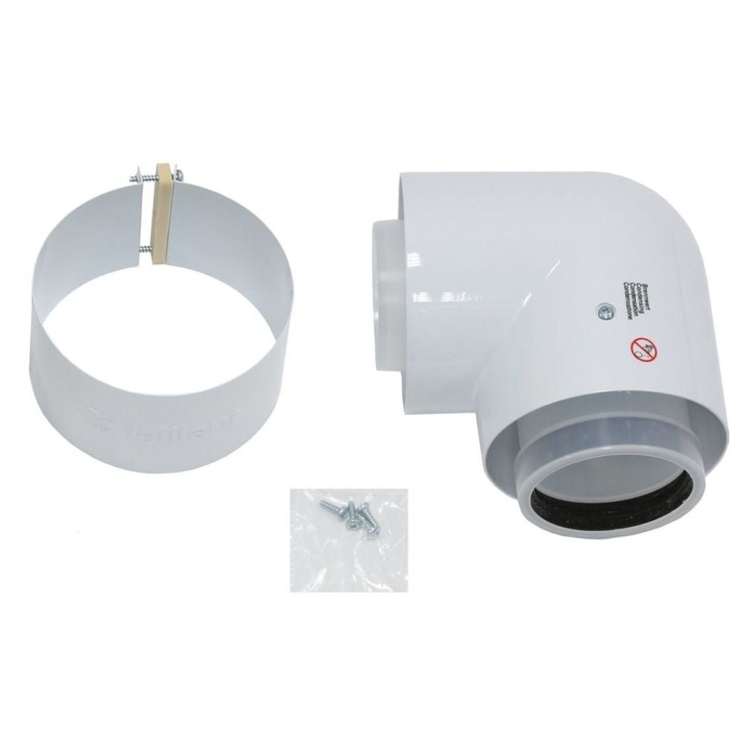 Vaillant 80/125 87 Degree Flue Bend - JJ Building Materials