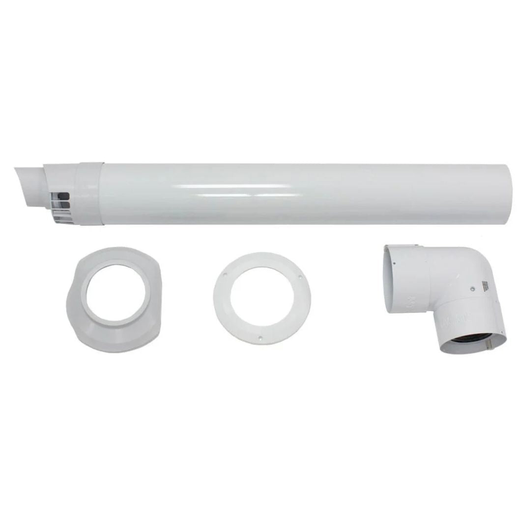 Vaillant 80/125 Horizontal Flue C/W Elbow And Term - JJ Building Materials