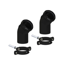 Vaillant Black 45 Degree Plume Elbow (Pair) - JJ Building Materials