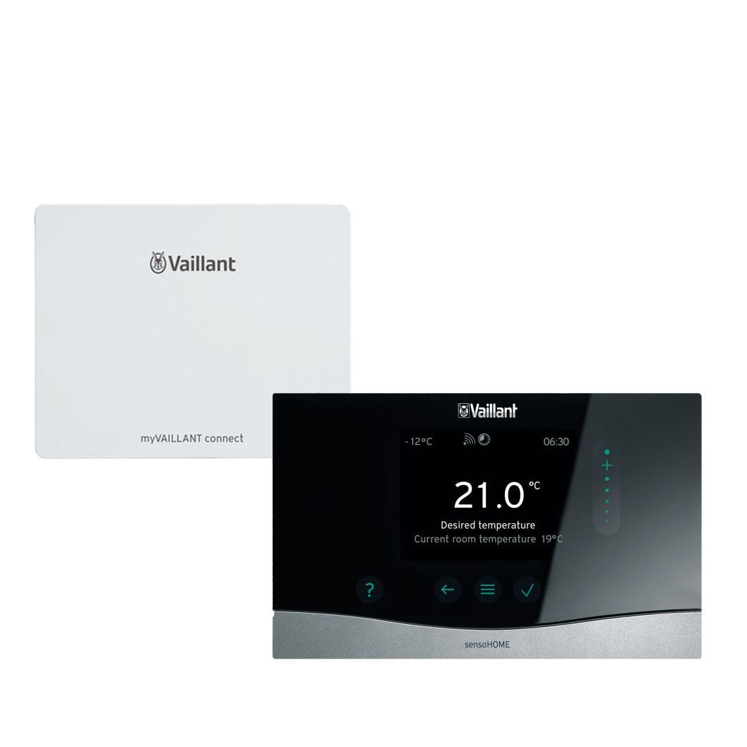Vaillant VR940F myVaillant Connect and VRT380F sensoHOME RF Room Thermostat - JJ Building Materials