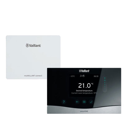 Vaillant VR940F myVaillant Connect and VRT380F sensoHOME RF Room Thermostat - JJ Building Materials