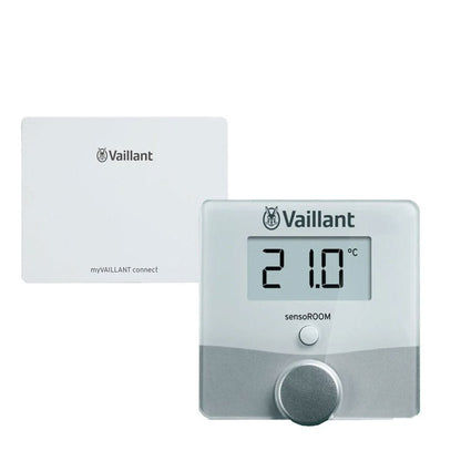 Vaillant VR940F myVaillant Connect and VRT51F sensoROOM Pure Digital Thermostat - JJ Building Materials