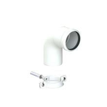Vaillant White 87 Degree Plume Elbow - JJ Building Materials
