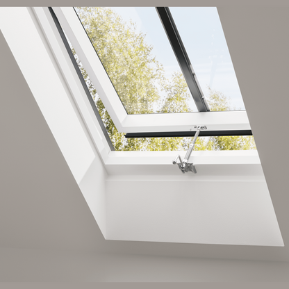 VELUX GCL Heritage Conservation Top Hung White Painted Roof Window - JJ Building Materials