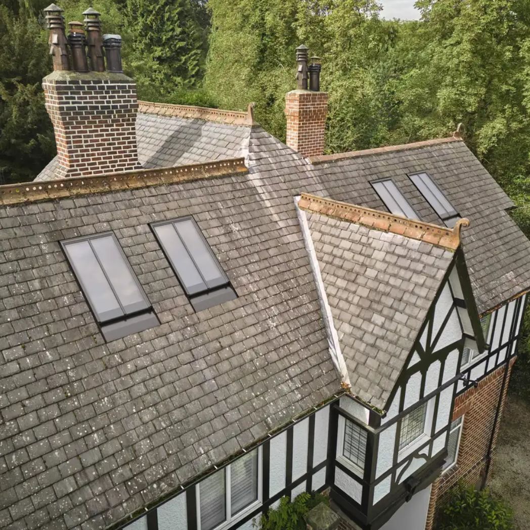 VELUX GCL Heritage Conservation Top Hung White Painted Roof Window - JJ Building Materials