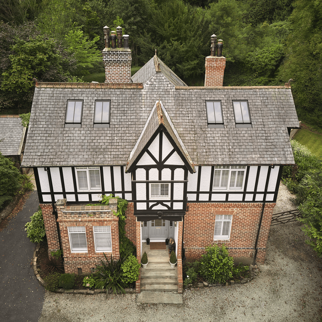 VELUX GCL Heritage Conservation Top Hung White Painted Roof Window - JJ Building Materials