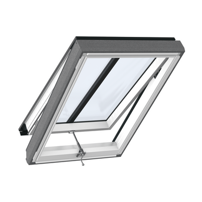 VELUX GCL Heritage Conservation Top Hung White Painted Roof Window - JJ Building Materials