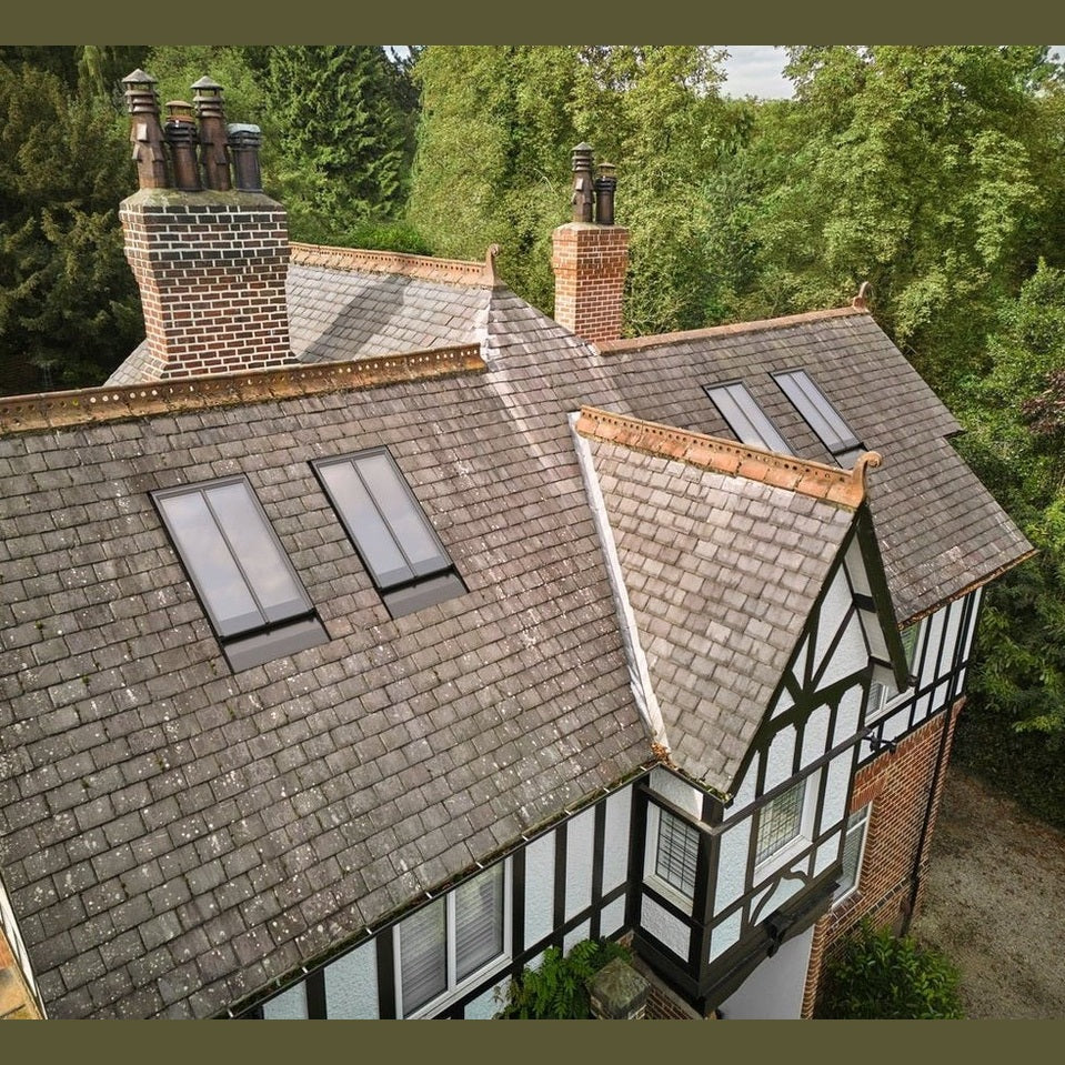 VELUX GCL Heritage Conservation Top Hung White Painted Roof Window - JJ Building Materials