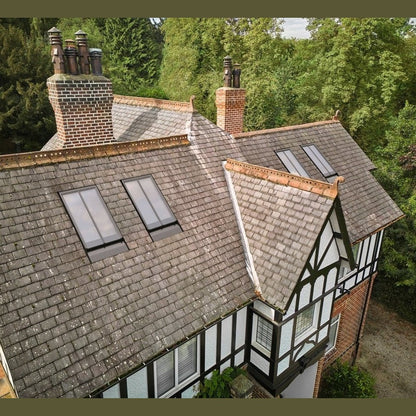 VELUX GCL Heritage Conservation Top Hung White Painted Roof Window - JJ Building Materials