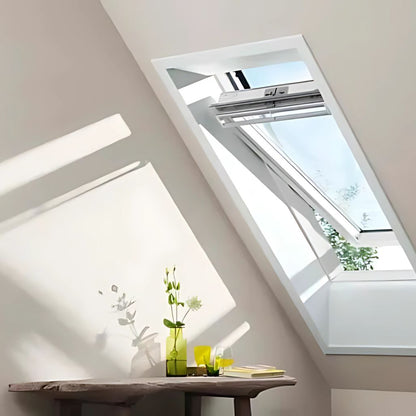 Velux GGL 2070 White Painted Pine Centre Pivot Roof Window - JJ Building Materials