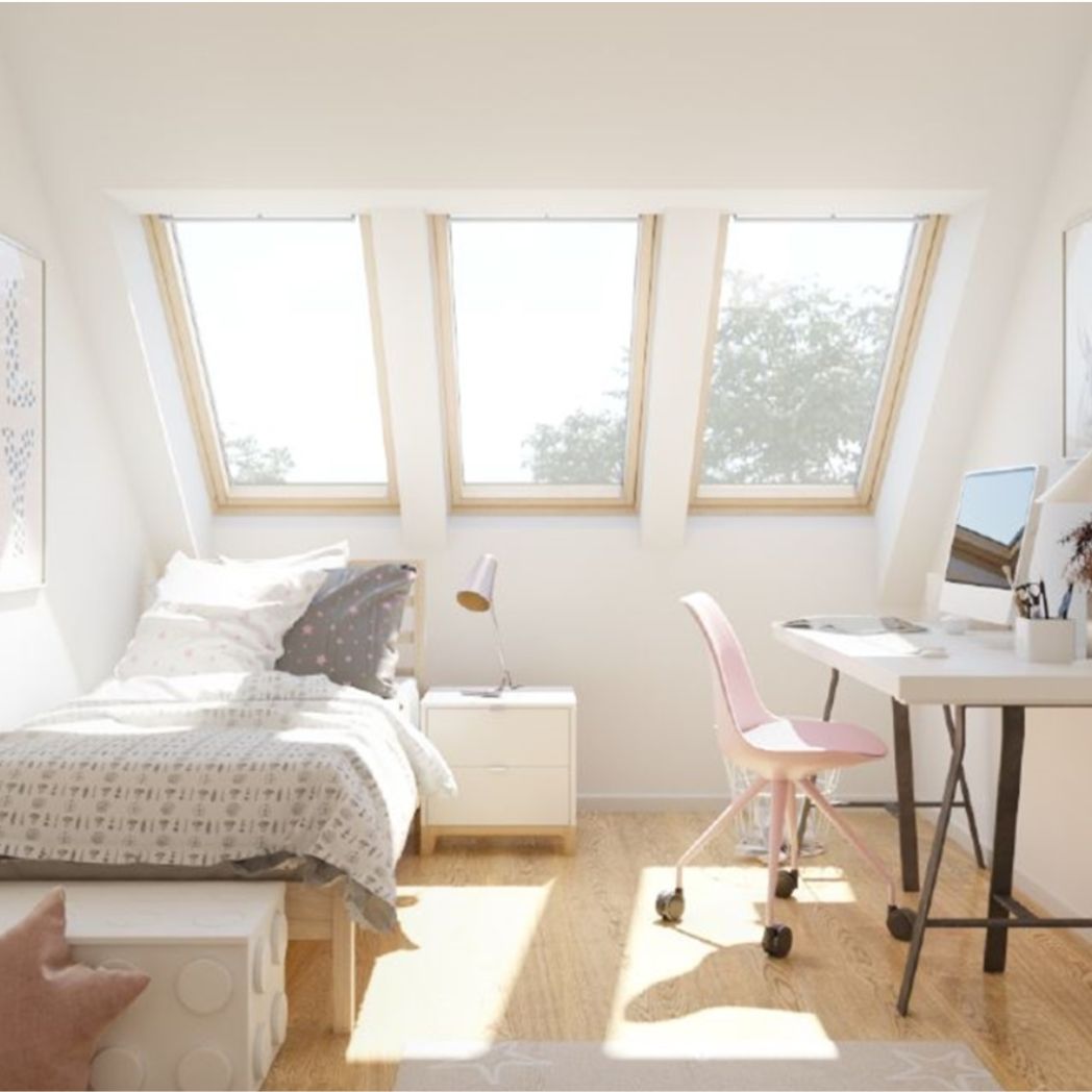 Velux GGL Centre Pivot Pine Roof Window - JJ Building Materials