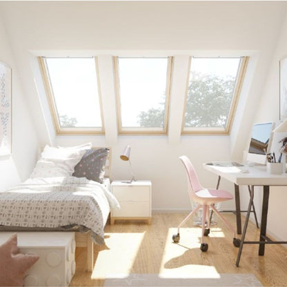 Velux GGL Centre Pivot Pine Roof Window - JJ Building Materials