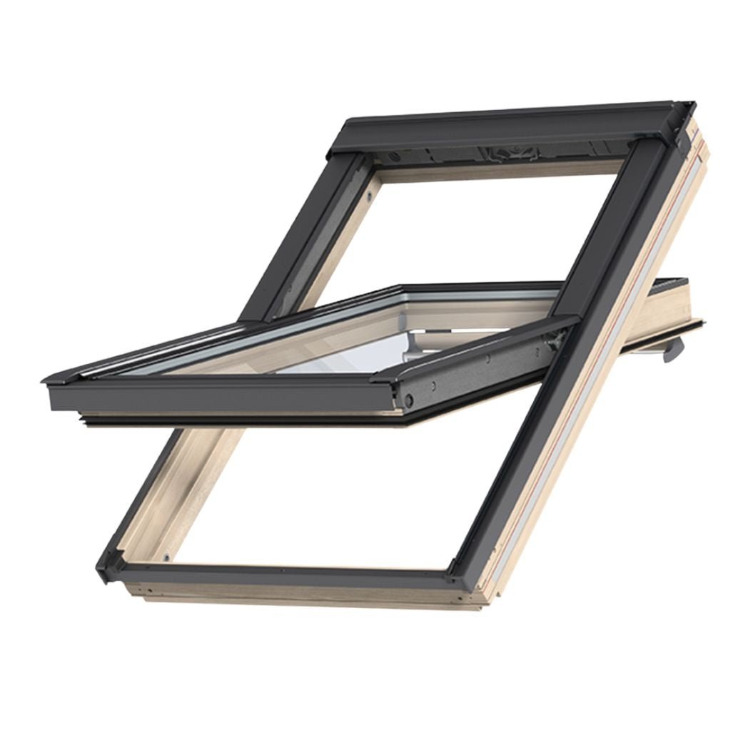 Velux GGL Centre Pivot Pine Roof Window - JJ Building Materials
