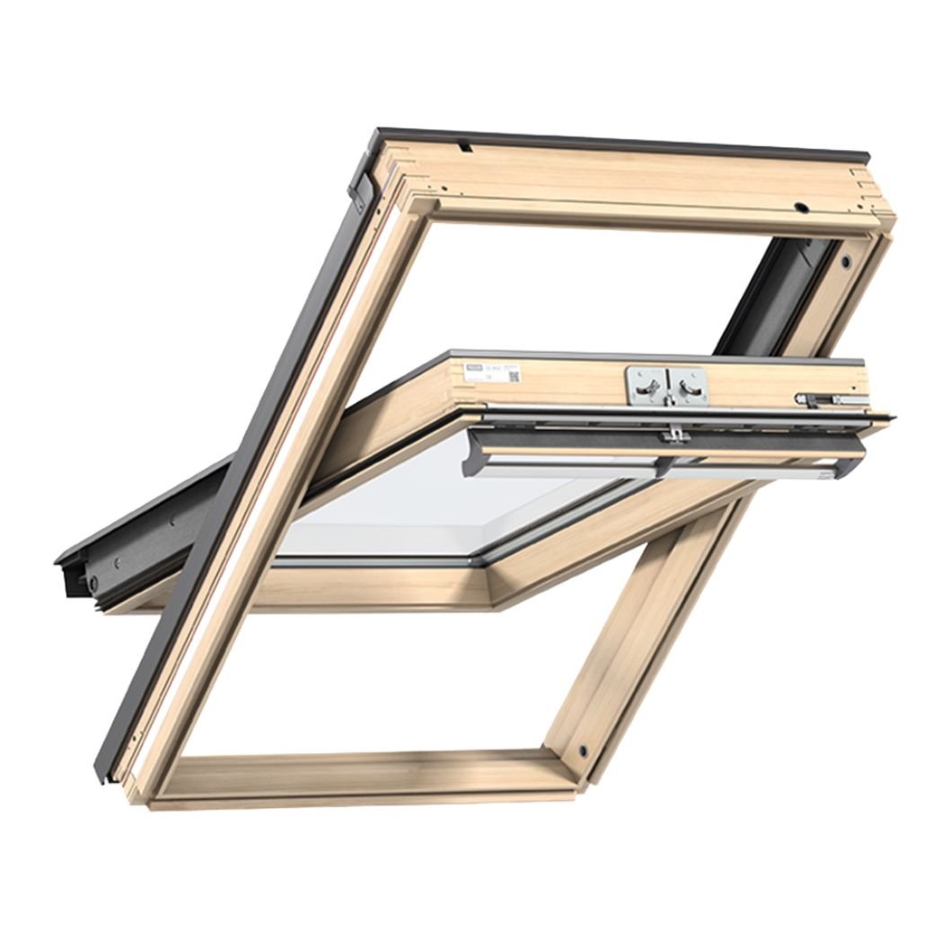 Velux GGL Centre Pivot Pine Roof Window - JJ Building Materials