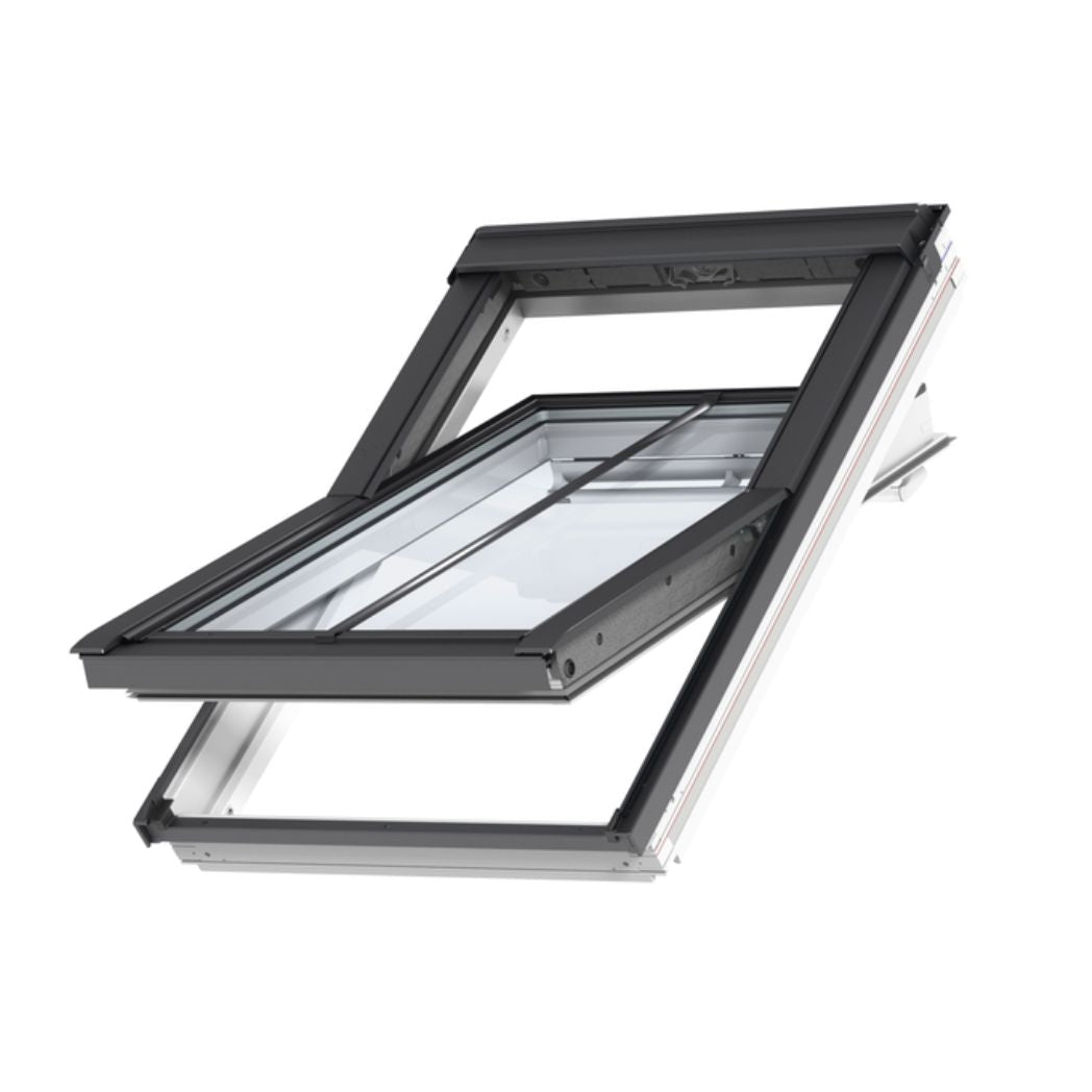 VELUX GGL Conservation Centre Pivot White Painted Roof Window - JJ Building Materials