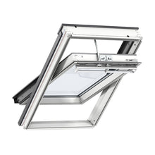 VELUX GGL Electric Pine Centre Pivot Roof Window - JJ Building Materials