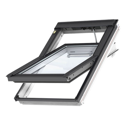 VELUX GGL Electric Pine Centre Pivot Roof Window - JJ Building Materials