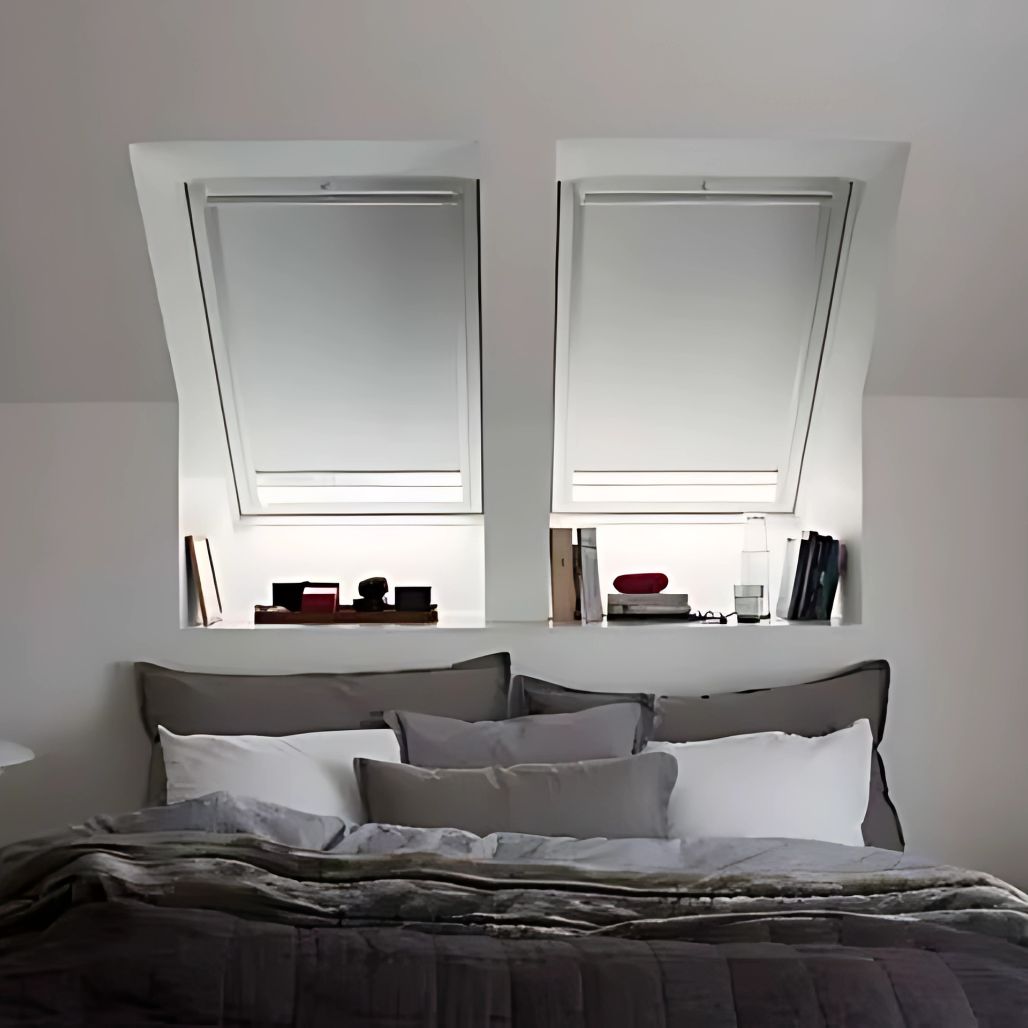 Velux GGU 0070 White Polyurethane Centre Pivot Roof Window - JJ Building Materials