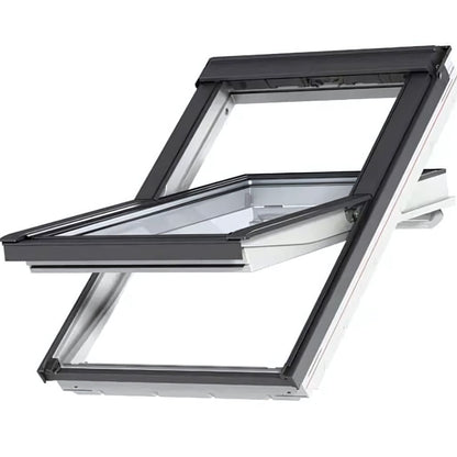 Velux GGU 0070 White Polyurethane Centre Pivot Roof Window - JJ Building Materials