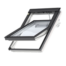 VELUX GGU Electic White uPVC Centre Pivot Roof Window - JJ Building Materials