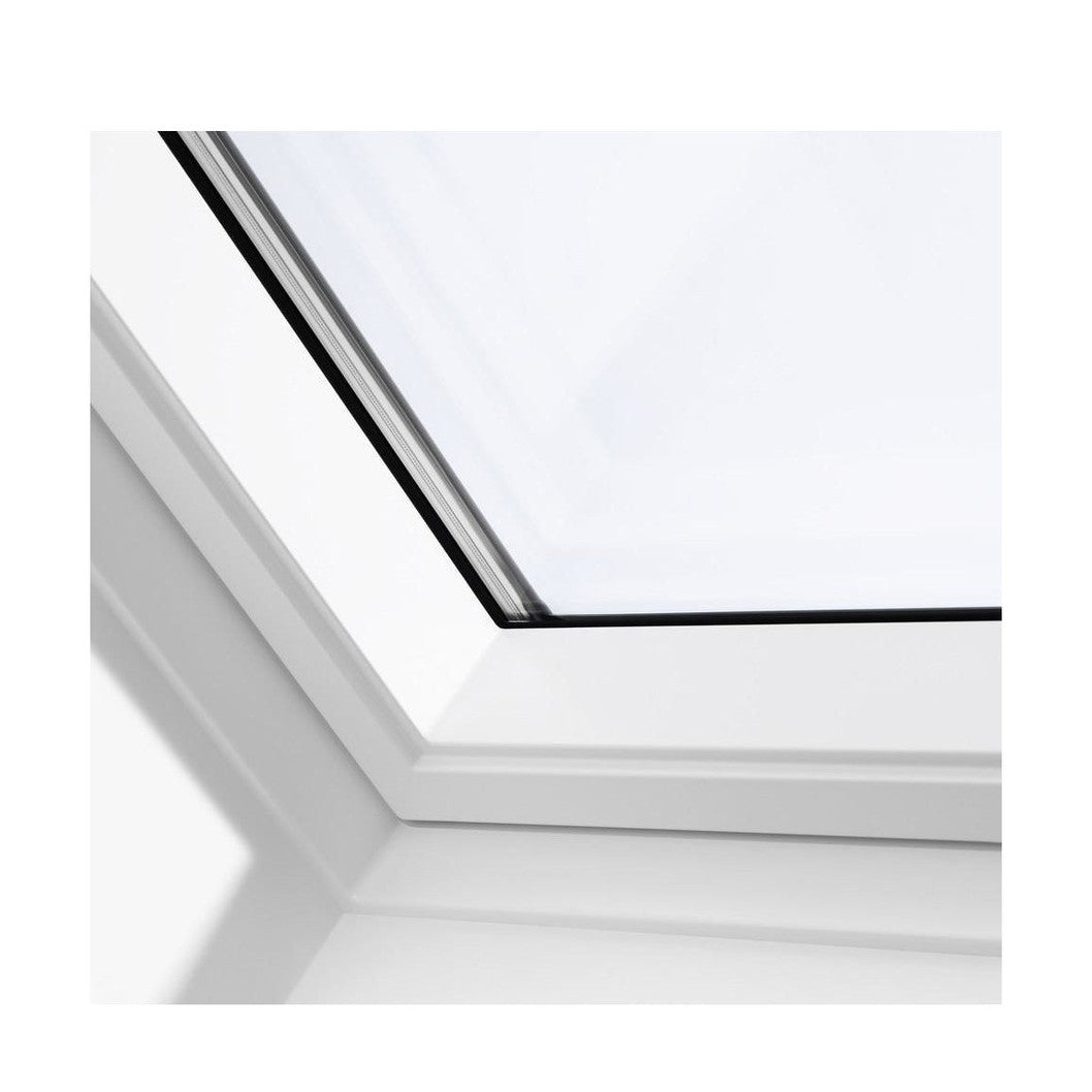VELUX GGU Electic White uPVC Centre Pivot Roof Window - JJ Building Materials