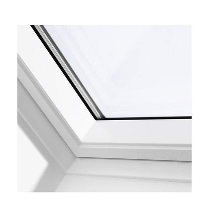 VELUX GGU Electic White uPVC Centre Pivot Roof Window - JJ Building Materials