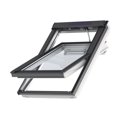 VELUX GGU Solar Powered Centre Pivot uPVC Roof Window - JJ Building Materials