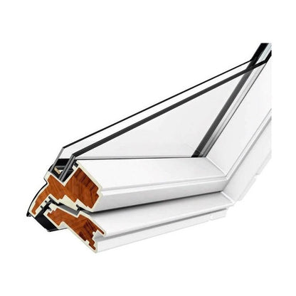 VELUX GGU Solar Powered Centre Pivot uPVC Roof Window - JJ Building Materials