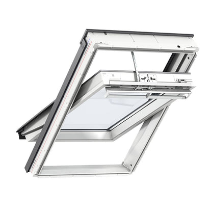 VELUX GGU Solar Powered Centre Pivot uPVC Roof Window - JJ Building Materials