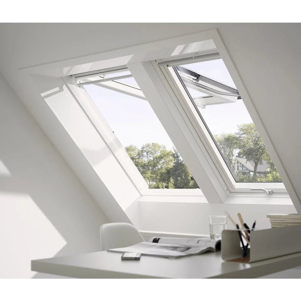 Velux GPL White Painted Pine Top Hung Roof Window - JJ Building Materials