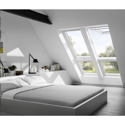 Velux GPL White Painted Pine Top Hung Roof Window - JJ Building Materials