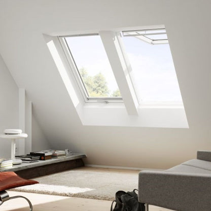 Velux GPU Top Hung White Polyurethane Roof Window - JJ Building Materials