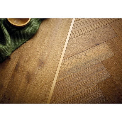 Verdant Smoked Oak Plank Brushed UV Oil Engineered Wood Flooring - 2.17m2 Pack Size | Contemporary Range - JJ Building Materials