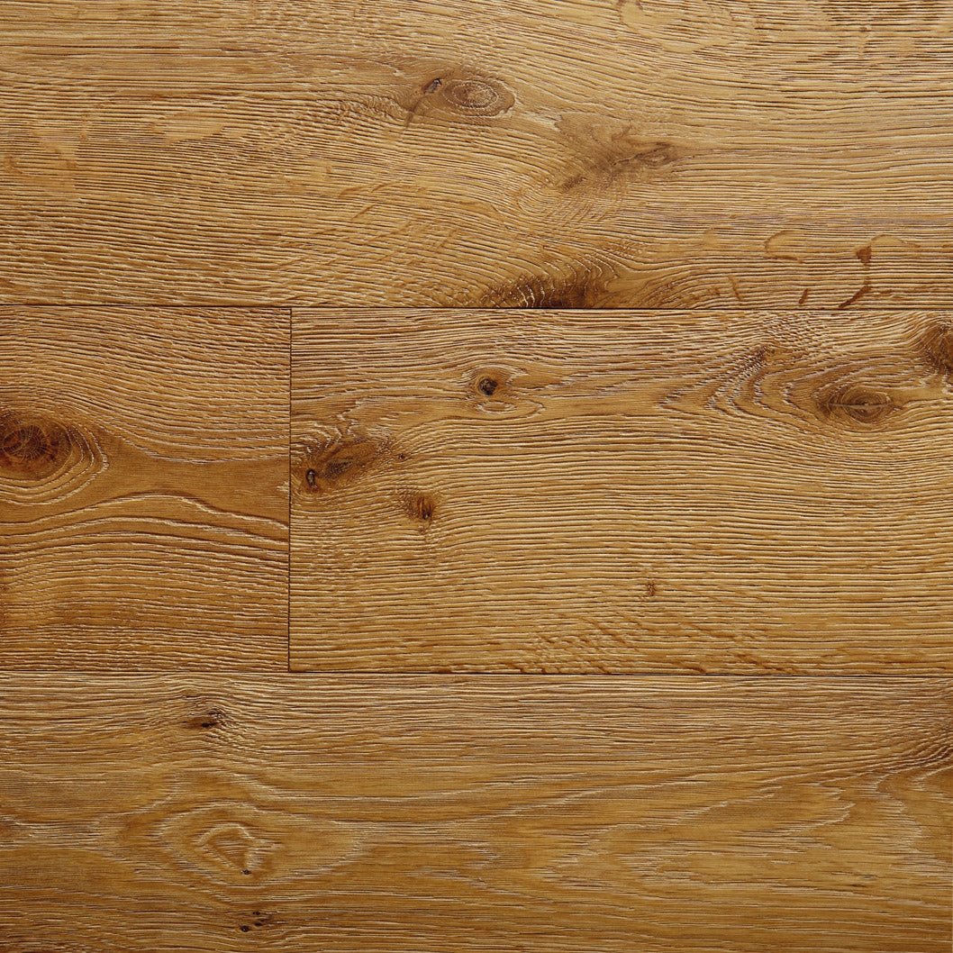 Verdant Smoked Oak Plank Brushed UV Oil Engineered Wood Flooring - 2.17m2 Pack Size | Contemporary Range - JJ Building Materials