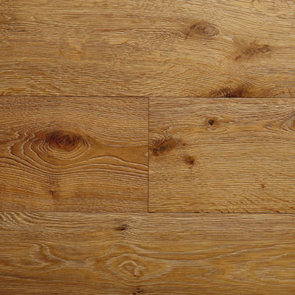 Verdant Smoked Oak Plank Brushed UV Oil Engineered Wood Flooring - 2.17m2 Pack Size | Contemporary Range - JJ Building Materials
