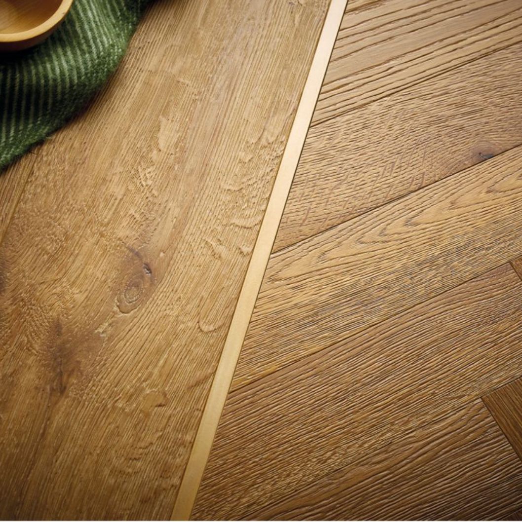 Verdant Smoked Oak Plank Brushed UV Oil Engineered Wood Flooring - 2.17m2 Pack Size | Contemporary Range - JJ Building Materials