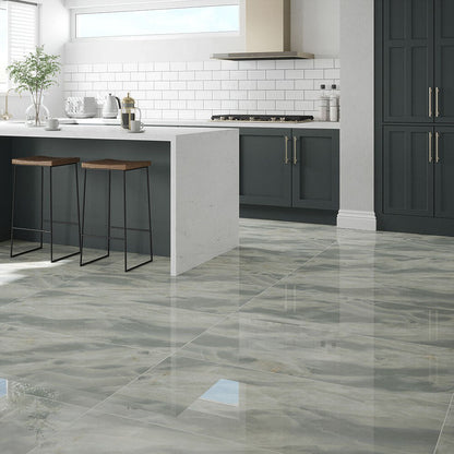 Verona Aphrodite Emerald Wall & Floor Tile 600x600mm - JJ Building Materials