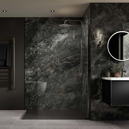 Verona Aqua Wall Galaxy Gloss SPC Wall Panel 2400x950x6mm - Box of 2 - JJ Building Materials