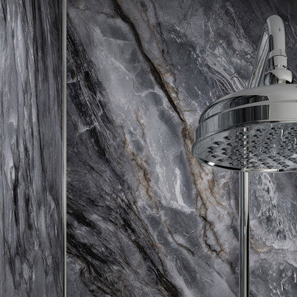 Verona Aqua Wall Monsoon Gloss SPC Wall Panel 2400x950x6mm - Box of 2 - JJ Building Materials
