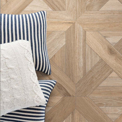 Verona Argyll Parquet Wall & Floor Tile 600x600mm - JJ Building Materials