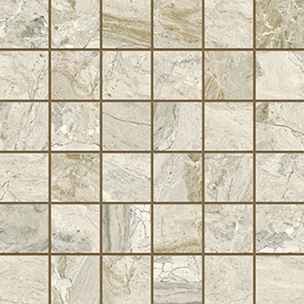 Verona Earthsong Natural Anti Slip Matt Porcelain Mosaic 300x300mm - JJ Building Materials