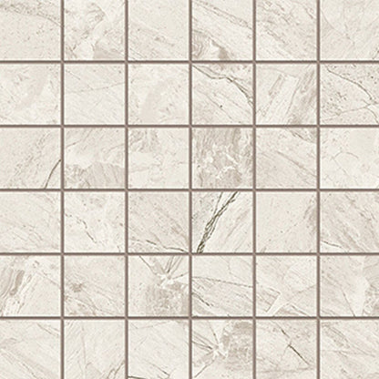 Verona Earthsong White Porcelain Mosaic 300x300mm - JJ Building Materials