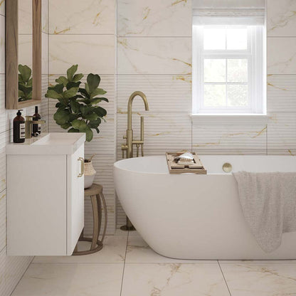 Verona Goldman Décor Wall Tile 300x600mm - JJ Building Materials