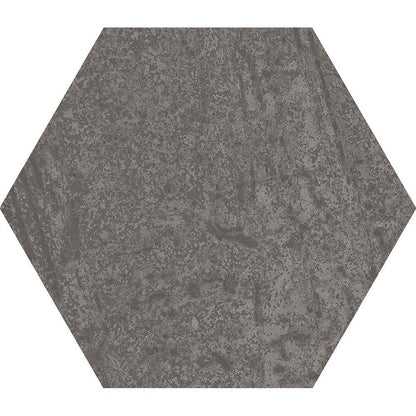 Verona Hex Anthracite Wall & Floor Tile 175x202mm - JJ Building Materials