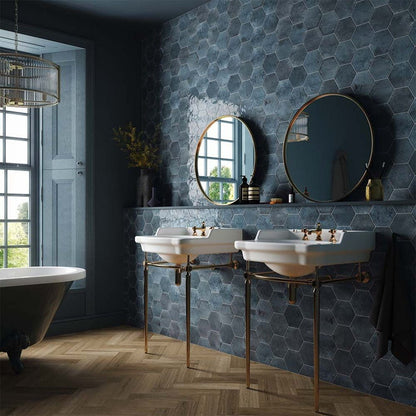 Verona Hope Hexagon Wall Tile 150x173mm - JJ Building Materials