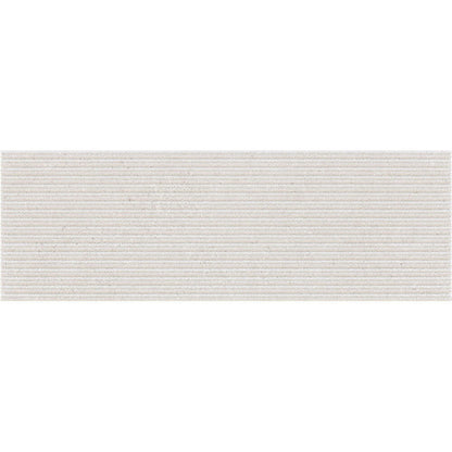 Verona Kalksten Structured Décor Wall Tile 250x750mm - JJ Building Materials